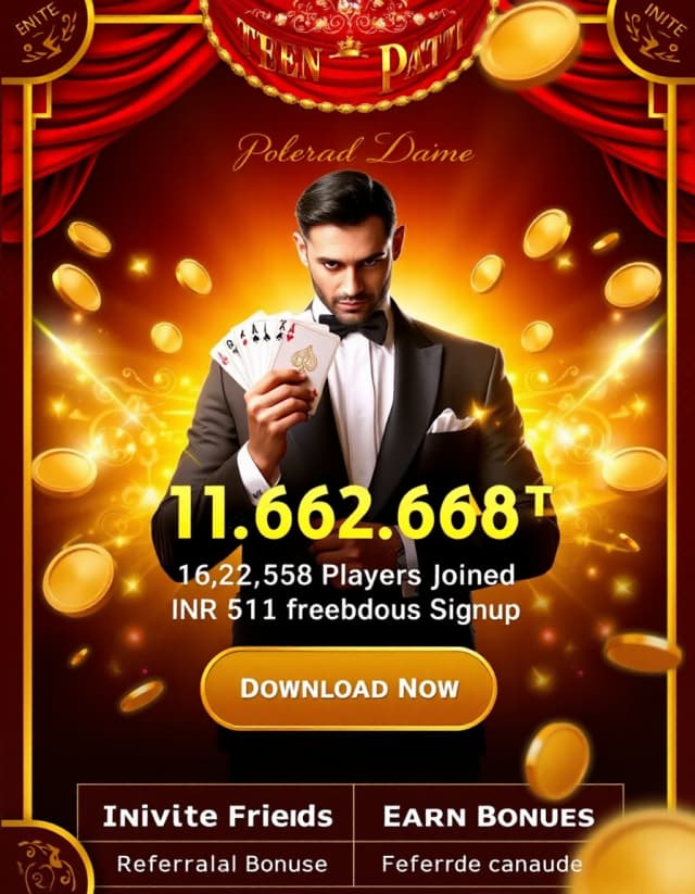 Teen Patti Download Apk Banner